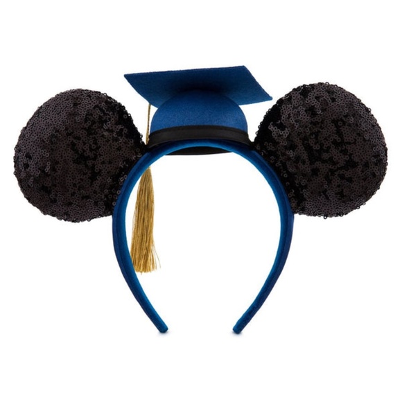 Disney Parks Mickey Mouse Graduation Cap Ear Headband Class of 2022 NWT - Picture 1 of 3